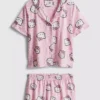 Pijamas de Pantalones Cortos de estilo boyfriend de Hello Kitty
