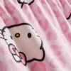 Pijamas de Pantalones Cortos de estilo boyfriend de Hello Kitty