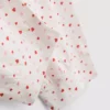 Pijamas de pantalones cortos estampados de algodón