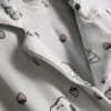 Pijamas estilo boyfriend con estampado de Snoopy
