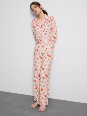 Pijamas estilo «boyfriend» estampados