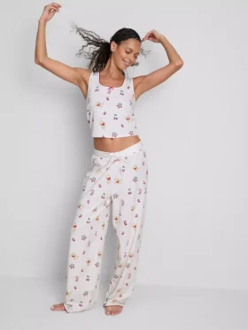 Pijamas sin mangas estampados de Winnie the Pooh de Disney, con alto contenido en algodón