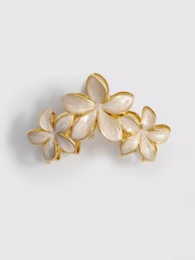 Pinza para el pelo con forma de orquídea