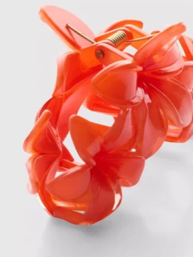 Pinza para el pelo con forma de orquídea