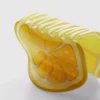 Pinza para el pelo con forma de rodaja de fruta