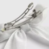 Pinza para el pelo con lazo brillante
