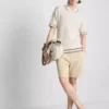 Polo con cremallera y textura «The Edit»