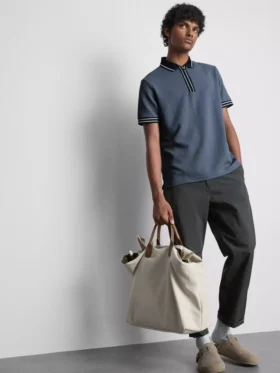 Polo con textura