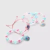 Pulsera de Stitch de Disney, paquete de 4