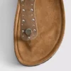 Sandalias con barra en T y tachuelas