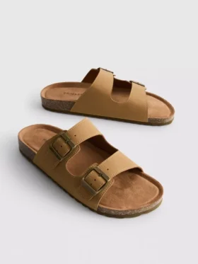 Sandalias con doble hebilla