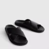 Sandalias con tiras cruzadas