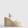 Sandalias de cuña tipo alpargata