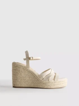 Sandalias de cuña tipo alpargata