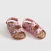 Sandalias de Disney con Minnie Mouse, correa trasera y doble hebilla