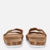 Sandalias de dos tiras con hebilla