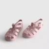 Sandalias de gelatina con diseño de rejilla