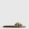 Sandalias de imitación de piel trenzada