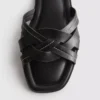 Sandalias de imitación de piel trenzada