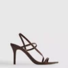 Sandalias de tacón casi imperceptible