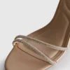 Sandalias de tacón con tiras