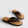 Sandalias de tiras con detalle de nudo