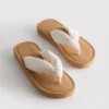 Sandalias de tiras con detalle de nudo