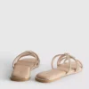 Sandalias de tiras con pedrería