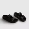 Sandalias de tiras gruesas con doble hebilla
