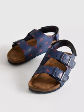 Sandalias Marvel de Spider-Man con doble hebilla