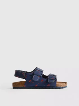 Sandalias Marvel de Spider-Man con doble hebilla