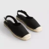 Sandalias tipo alpargatas con tiras traseras