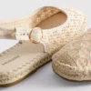 Sandalias tipo alpargatas con tiras traseras