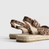 Sandalias tipo alpargatas con tiras traseras