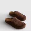 Sandalias tipo mocasín con suela gruesa