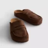 Sandalias tipo mocasín con suela gruesa