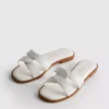 Sandalias tipo mule con tiras trenzadas