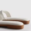 Sandalias tipo mule con tiras trenzadas