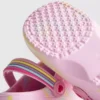 Sandalias tipo zueco con diseño de unicornio