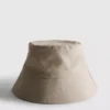 Sombrero de pescador de mezcla de lino
