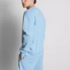 Sudadera básica de cuello redondo