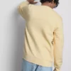 Sudadera básica de cuello redondo