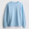 Sudadera básica de cuello redondo