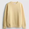 Sudadera básica de cuello redondo