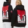 Sudadera con capucha de los Chicago Bulls de la NBA