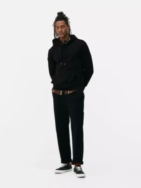 Sudadera con capucha de mezcla de algodón