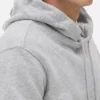 Sudadera con capucha de mezcla de algodón