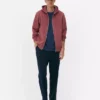 Sudadera con capucha y cremallera