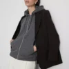 Sudadera con capucha y cremallera Essential