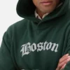 Sudadera con capucha y estampado de Boston